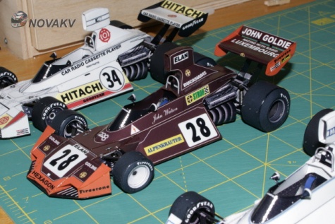 Brabham BT44B - 3 verze Brabham BT44B - 3 verze