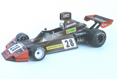 Brabham BT 44, 1974, J. Watson, GP Austria