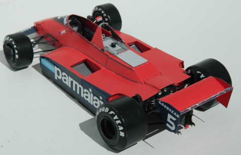 Brabham BT49 Ford - Niki Lauda - Canadian GP 1979 practice Brabham BT49 Ford - Niki Lauda - Canadian GP 1979 practice