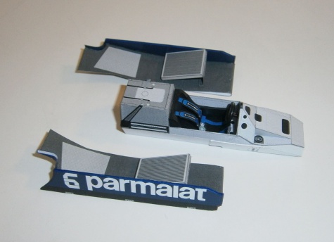 Brabham BT49 Ford - Ricardo Zunino, GP Argentine 1980 Brabham BT49 Ford - Ricardo Zunino, GP Argentine 1980