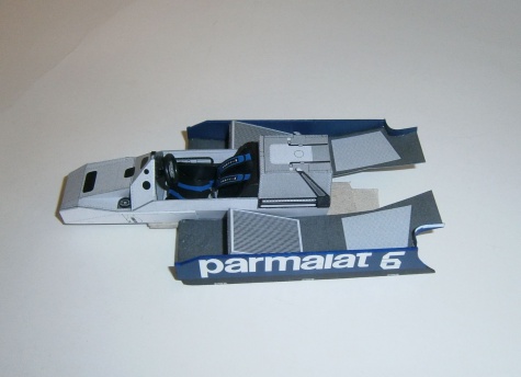 Brabham BT49 Ford - Ricardo Zunino, GP Argentine 1980 Brabham BT49 Ford - Ricardo Zunino, GP Argentine 1980
