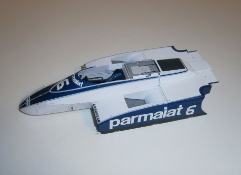 Brabham BT49 Ford - Ricardo Zunino, GP Argentine 1980 Brabham BT49 Ford - Ricardo Zunino, GP Argentine 1980