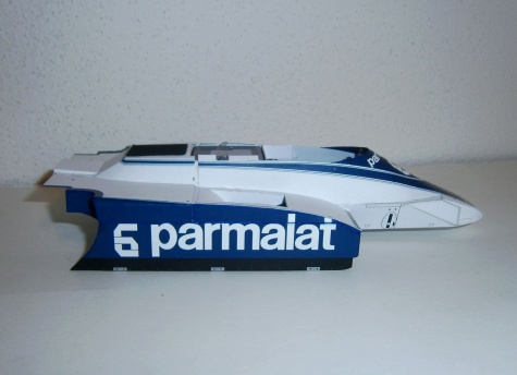Brabham BT49 Ford - Ricardo Zunino, GP Argentine 1980 Brabham BT49 Ford - Ricardo Zunino, GP Argentine 1980