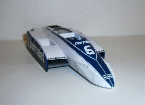 Brabham BT49 Ford - Ricardo Zunino, GP Argentine 1980 Brabham BT49 Ford - Ricardo Zunino, GP Argentine 1980