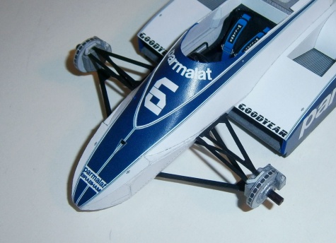 Brabham BT49 Ford - Ricardo Zunino, GP Argentine 1980 Brabham BT49 Ford - Ricardo Zunino, GP Argentine 1980