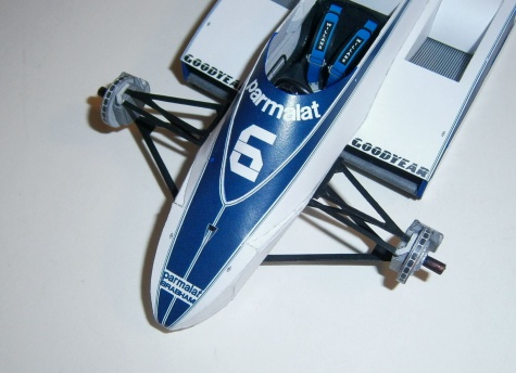 Brabham BT49 Ford - Ricardo Zunino, GP Argentine 1980 Brabham BT49 Ford - Ricardo Zunino, GP Argentine 1980