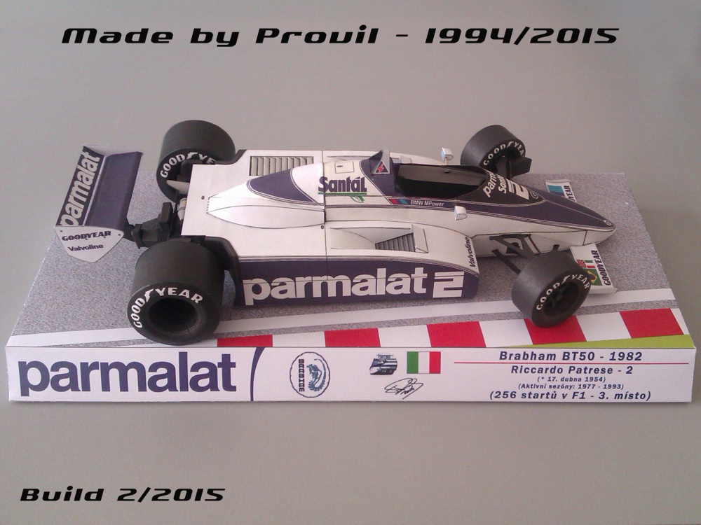 Brabham BT50 - (2) Riccardo Patrese (Plná velikost v novém okně) Brabham BT50 - (2) Riccardo Patrese
