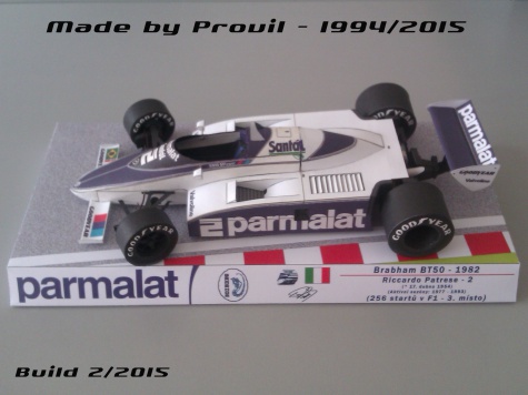 Brabham BT50 - (2) Riccardo Patrese