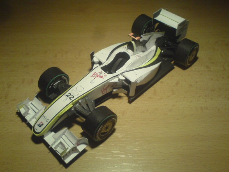 Brawn BGP001 monaco GP - Jenson Button (Pln� velikost v nov�m okn�) Brawn BGP001 monaco GP - Jenson Button