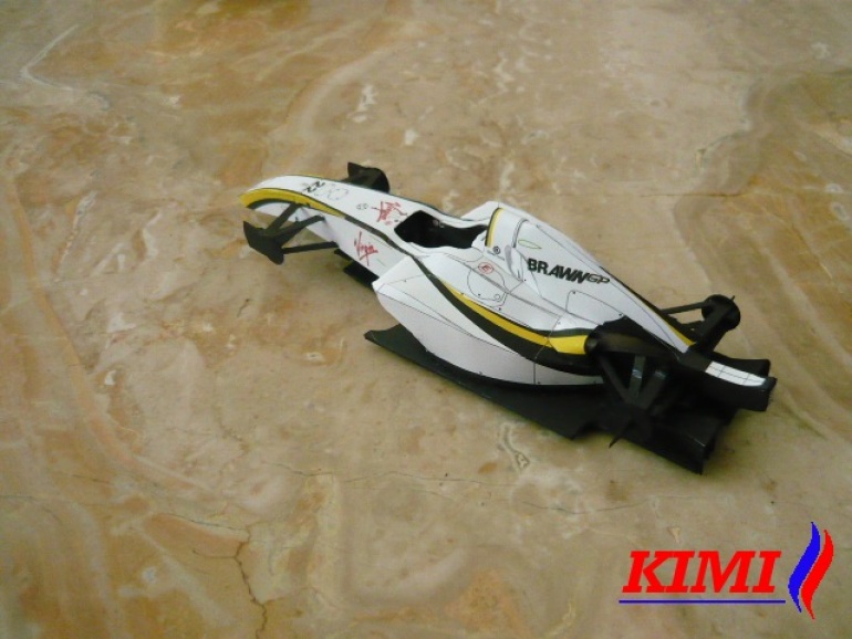 BrawnGP BGP001 , Jenson Button