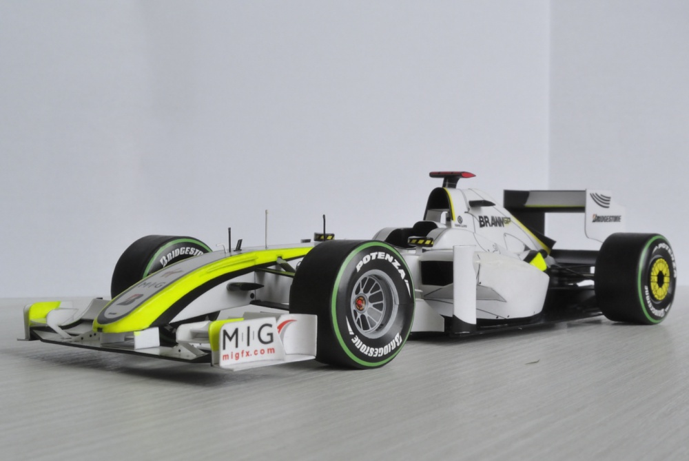 Brawn GP 2009 (Plná velikost v novém okně) Brawn GP 2009