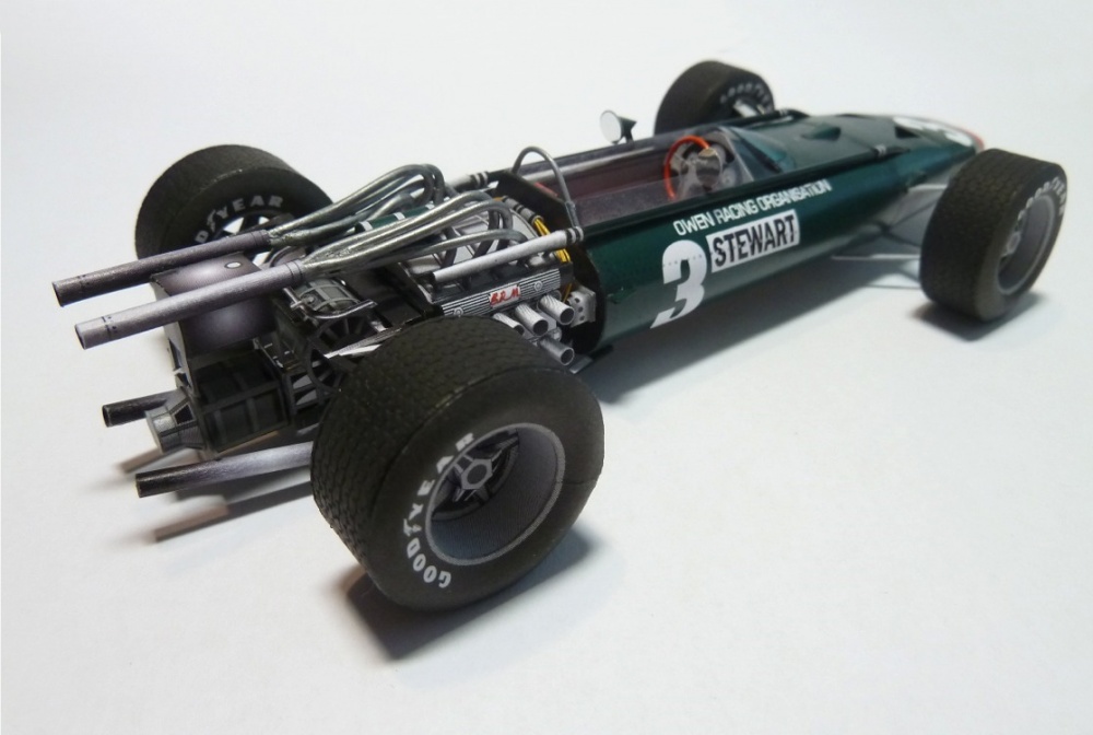 BRM P83 British GP´67 J.Stewart (Plná velikost v novém okně) BRM P83 British GP´67 J.Stewart