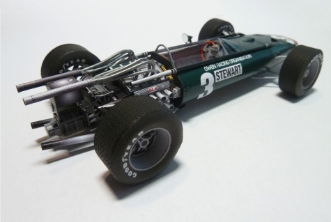 BRM P83 British GP´67 J.Stewart BRM P83 British GP´67 J.Stewart