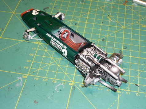 BRM P83 H16 - Jackie Stewart - GP V.Británie 1967 BRM P83 H16 - Jackie Stewart - GP V.Británie 1967