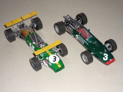 BRM P83 H16 - Jackie Stewart - GP V.Británie 1967 BRM P83 H16 - Jackie Stewart - GP V.Británie 1967