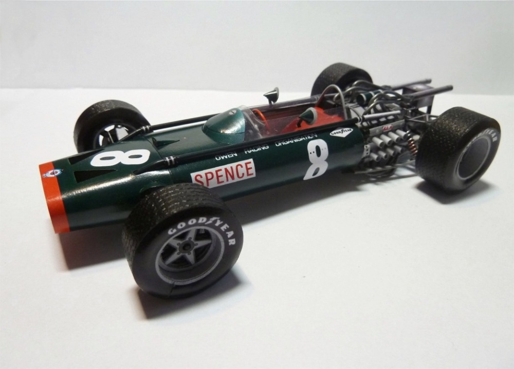 BRM P83 Mexico GP´67 Mike Spence (Plná velikost v novém okně) BRM P83 Mexico GP´67 Mike Spence