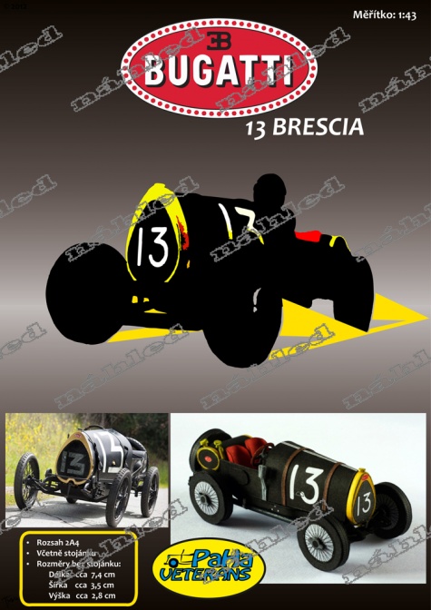 Bugatti 13 BRESCIA 1921 Bugatti 13 BRESCIA 1921