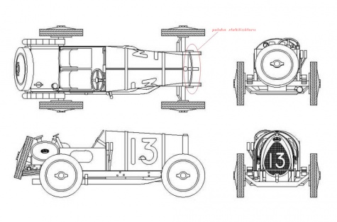 Bugatti 13 BRESCIA 1921