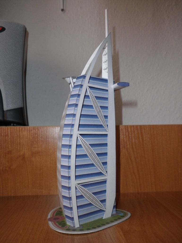 Burdž Al-Arab (Plná velikost v novém okně) Burdž Al-Arab