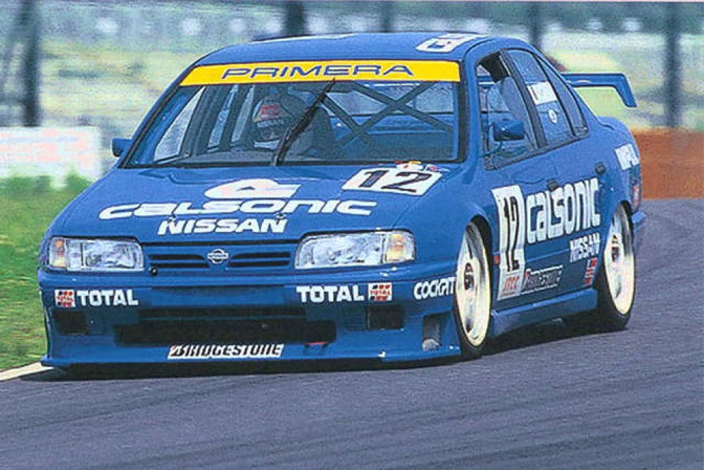 Calsonic Nissan Primera (Plná velikost v novém okně) Calsonic Nissan Primera
