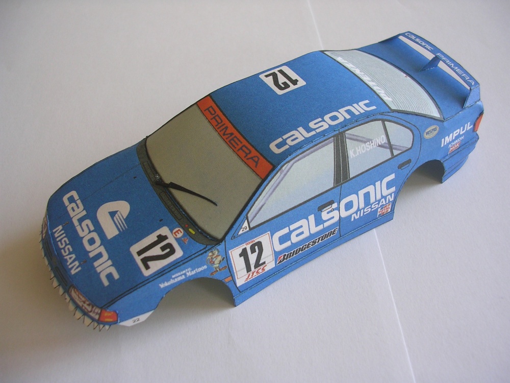 Calsonic Nissan Primera (Plná velikost v novém okně) Calsonic Nissan Primera
