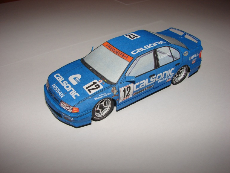 Calsonic Nissan Primera (Plná velikost v novém okně) Calsonic Nissan Primera