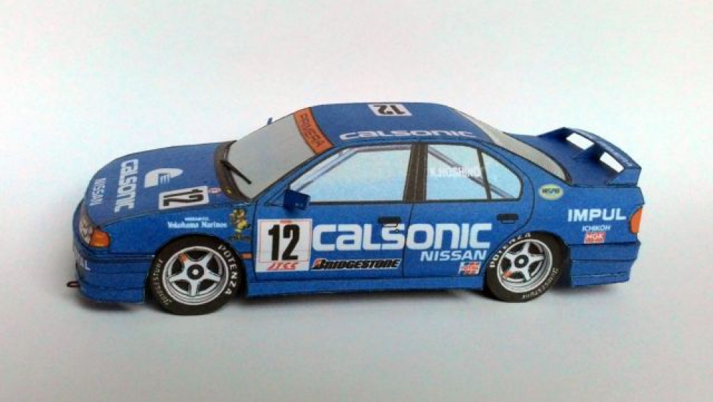 Calsonic Nissan Primera (Plná velikost v novém okně) Calsonic Nissan Primera