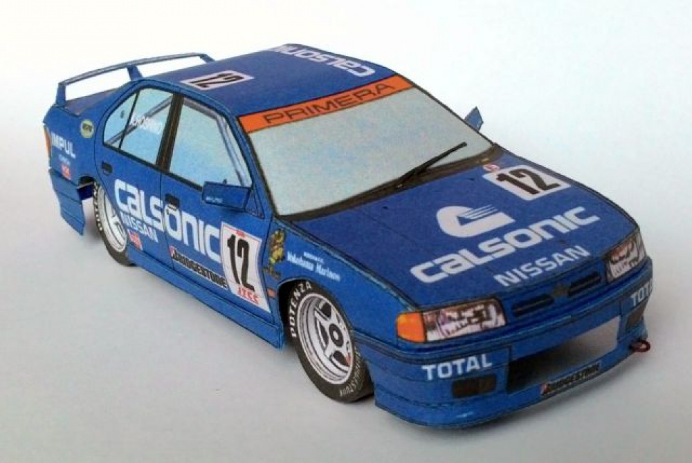 Calsonic Nissan Primera (Pln� velikost v nov�m okn�) Calsonic Nissan Primera