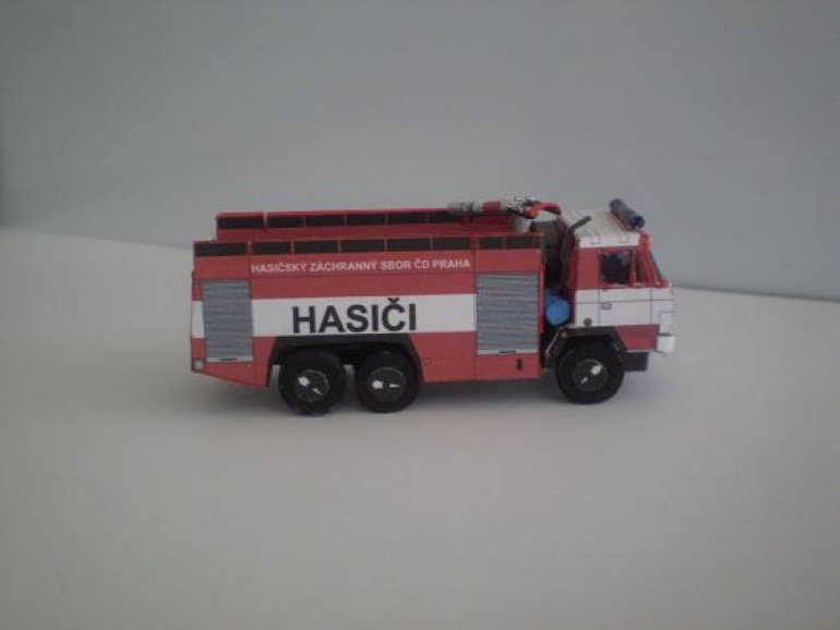 CAS 32 Tatra 815 6*6 HZS ČD Praha (Plná velikost v novém okně) CAS 32 Tatra 815 6*6 HZS ČD Praha