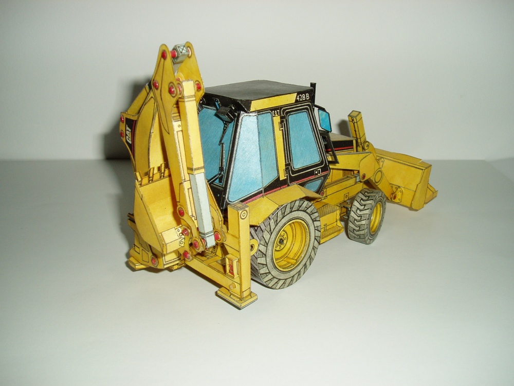 Caterpillar 428B (Plná velikost v novém okně) Caterpillar 428B