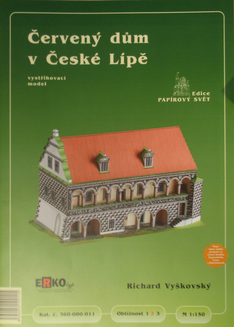 Červený dům v České Lípě (Plná velikost v novém okně) Červený dům v České Lípě