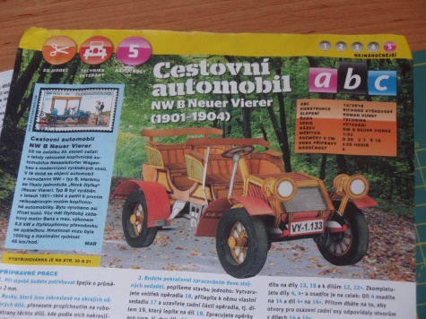 Cestovn� automobil NW B Neuer Vierer