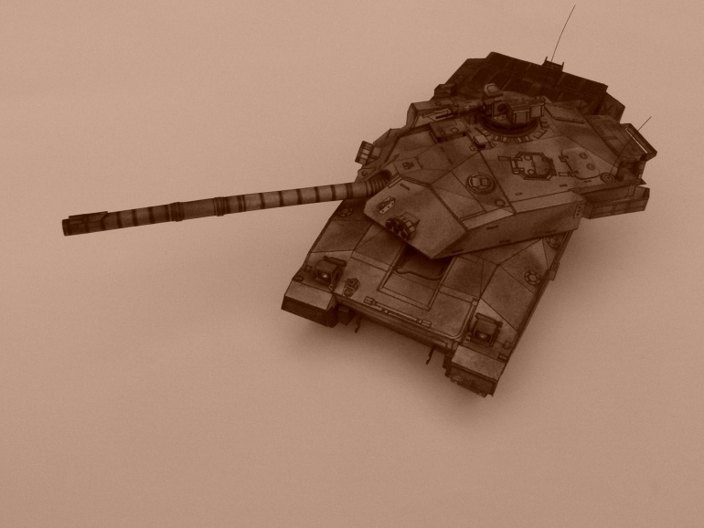 MBT Challenger (Plná velikost v novém okně) MBT Challenger