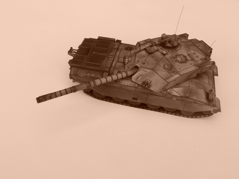 MBT Challenger (Plná velikost v novém okně) MBT Challenger
