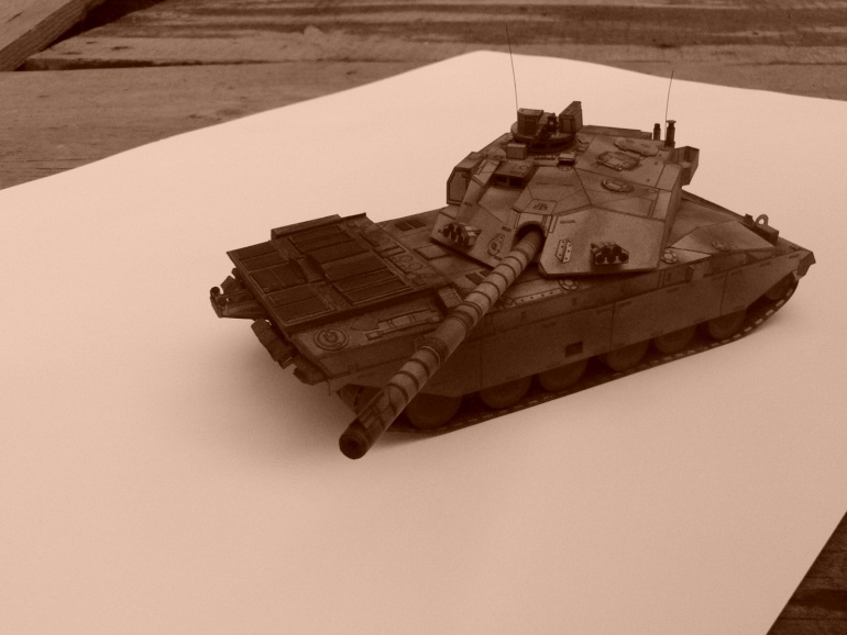 MBT Challenger (Plná velikost v novém okně) MBT Challenger