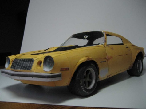 Chevrolet camaro 76 Bumble bee