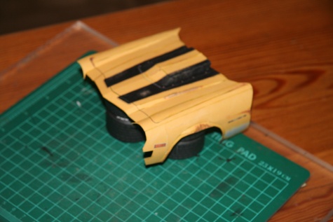 Chevrolet camaro 76 Bumble bee