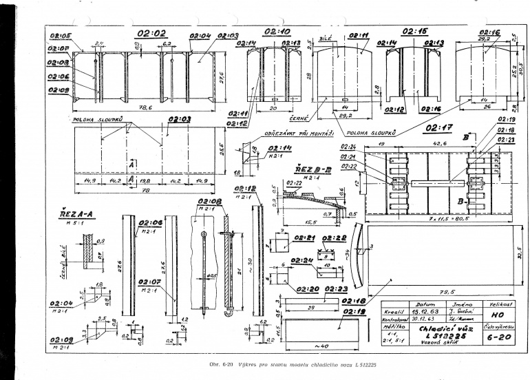 Chladící vůz L512225 z roku 1910 (Plná velikost v novém okně) Chladící vůz L512225 z roku 1910