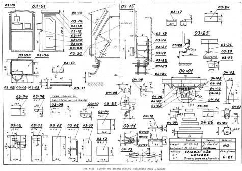 Chladící vůz L512225 z roku 1910 Chladící vůz L512225 z roku 1910