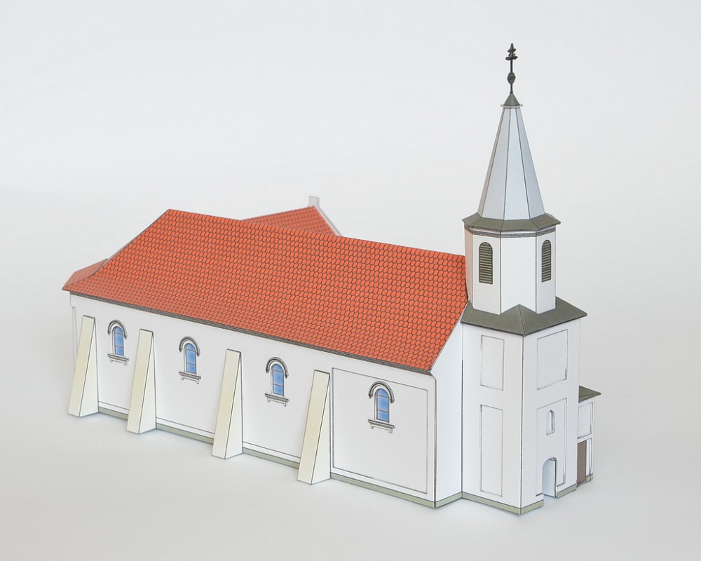 Cífer-Pác: Kostol sv. Petra a Pavla (Plná velikost v novém okně) Cífer-Pác: Kostol sv. Petra a Pavla