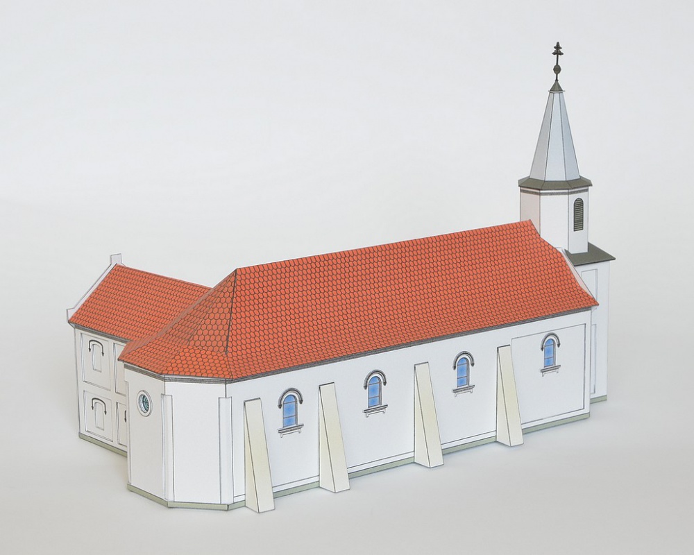 Cífer-Pác: Kostol sv. Petra a Pavla (Plná velikost v novém okně) Cífer-Pác: Kostol sv. Petra a Pavla