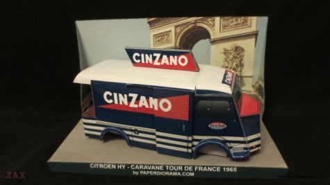 Citroen HY Cinzano 1965 Tour de France Citroen HY Cinzano 1965 Tour de France