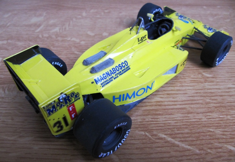 Coloni FC188. Gabriele Targuini, Monaco GP 1988