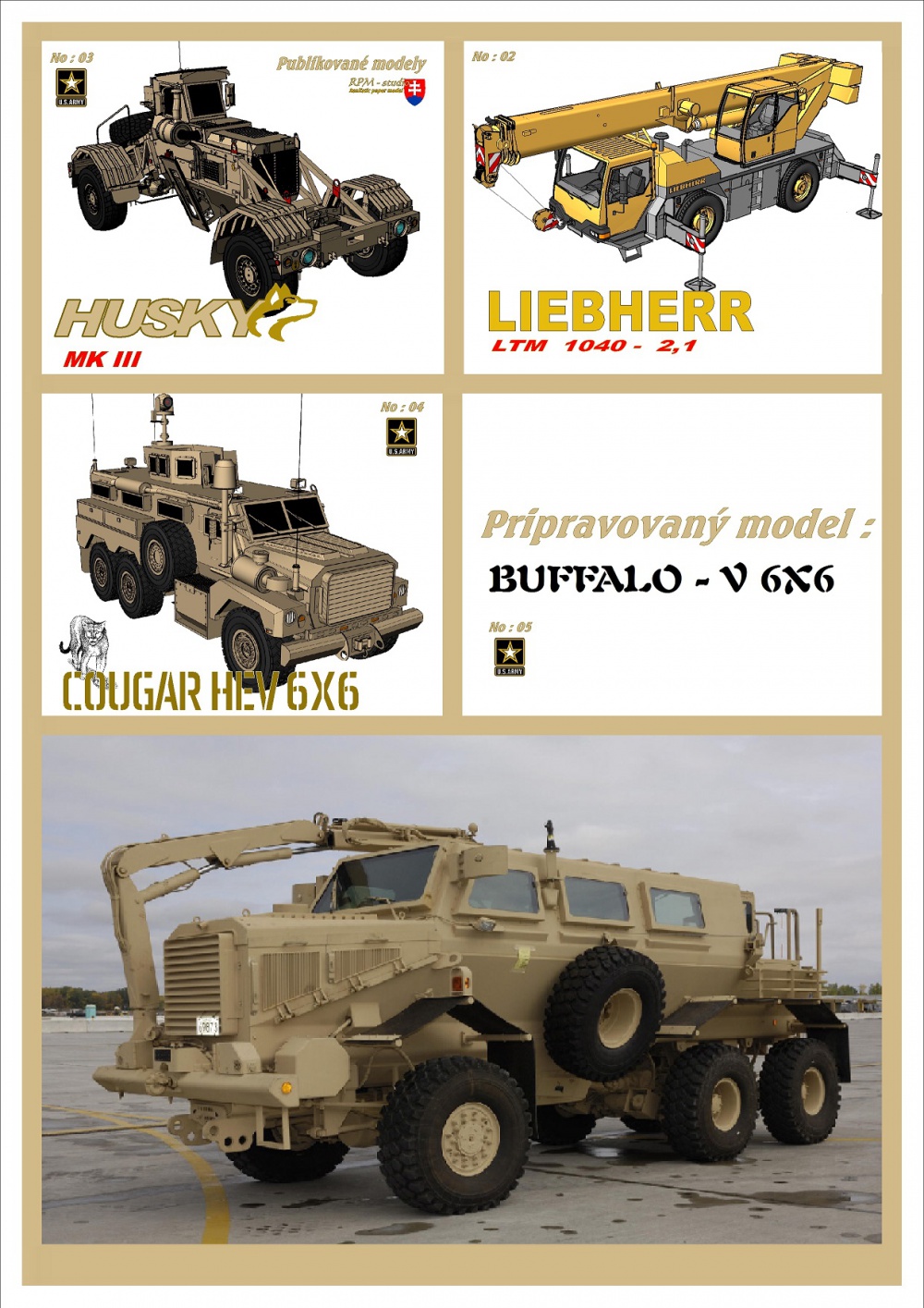 Cougar HEV 6x6 1-25 (Plná velikost v novém okně) Cougar HEV 6x6 1-25