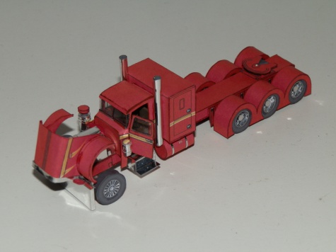 Peterbilt 359 + cozad wind tower trailer Peterbilt 359 + cozad wind tower trailer
