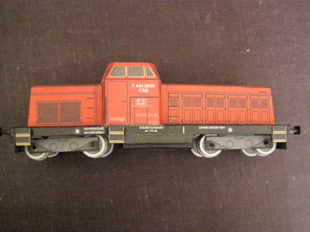 ČSD T444.0055 (Plnďż˝ velikost v novďż˝m oknďż˝) ČSD T444.0055