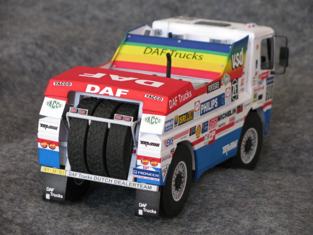 DAF 95 X1 TURBOTWIN - beta (Plná velikost v novém okně) DAF 95 X1 TURBOTWIN - beta