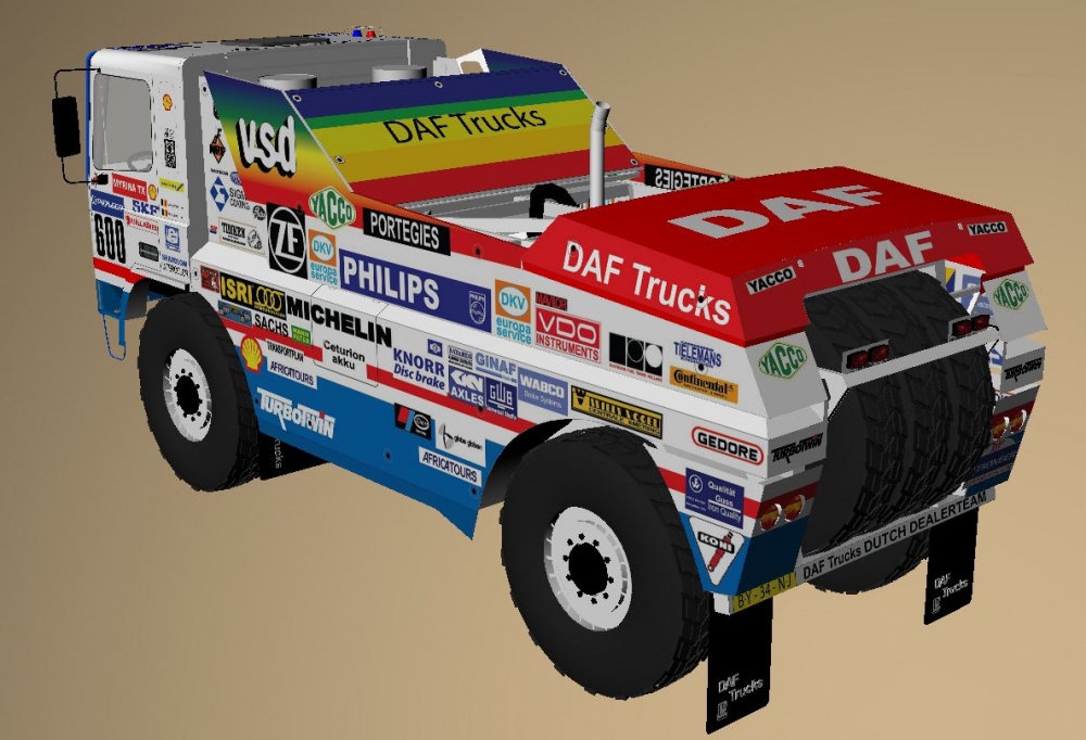 DAF TURBOTWIN X1 (Plná velikost v novém okně) DAF TURBOTWIN X1