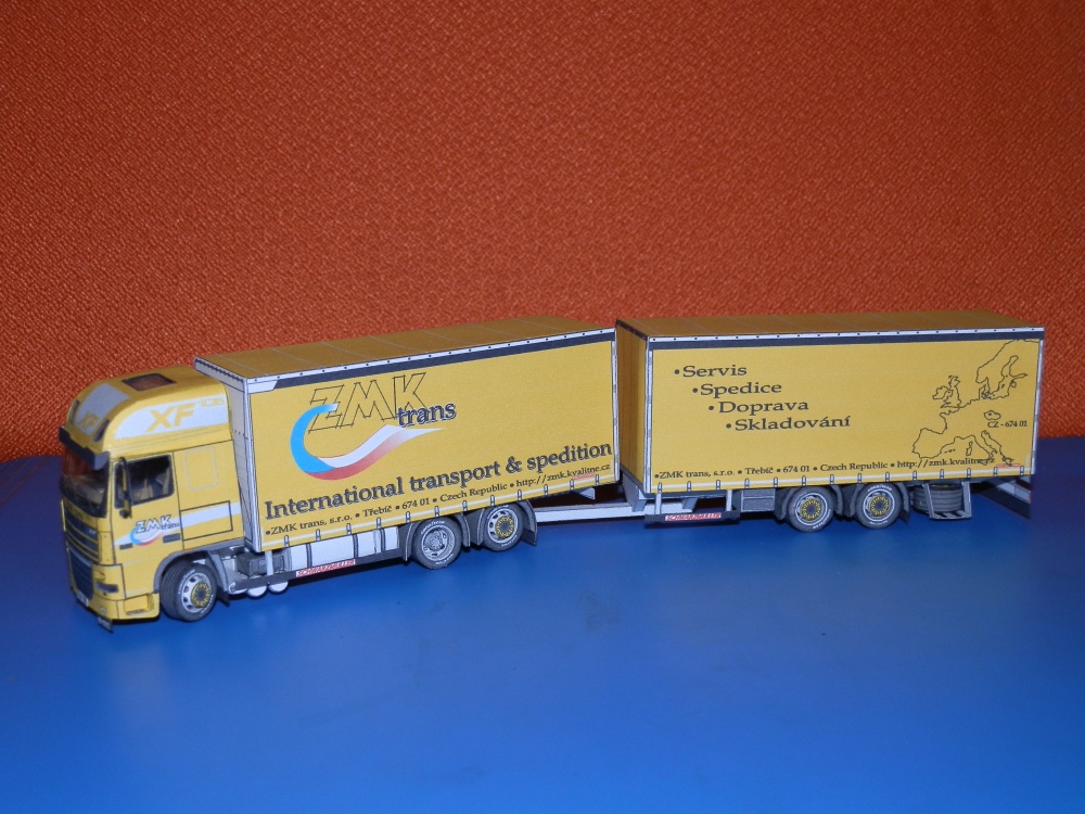Daf XF 105 Space Cab - tandem