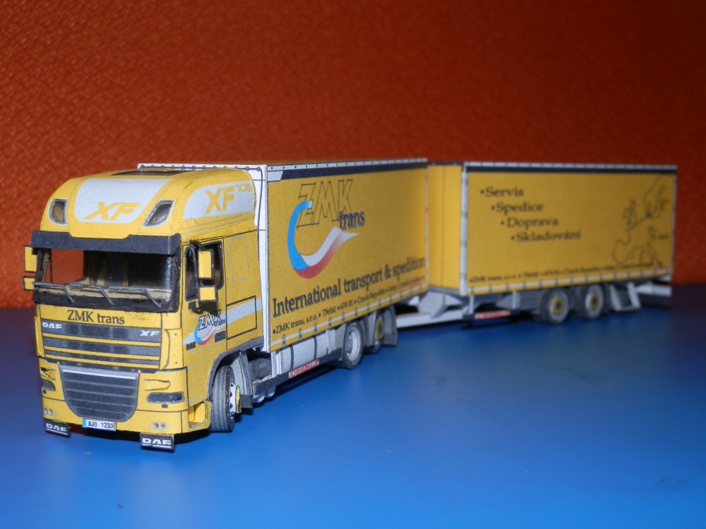 Daf XF 105 Space Cab - tandem